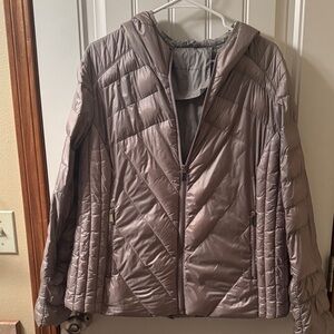 Saks Fifth Avenue Women's Quilted Puffer Jacket - Grey